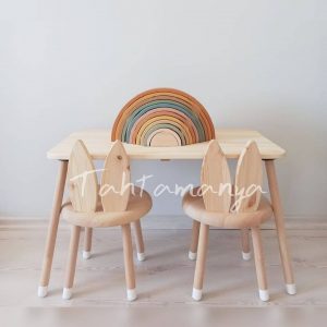 Tavşan Masa Sandalye Takımı