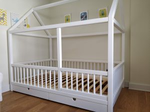 Montessori Yatağı - Çatılı Model